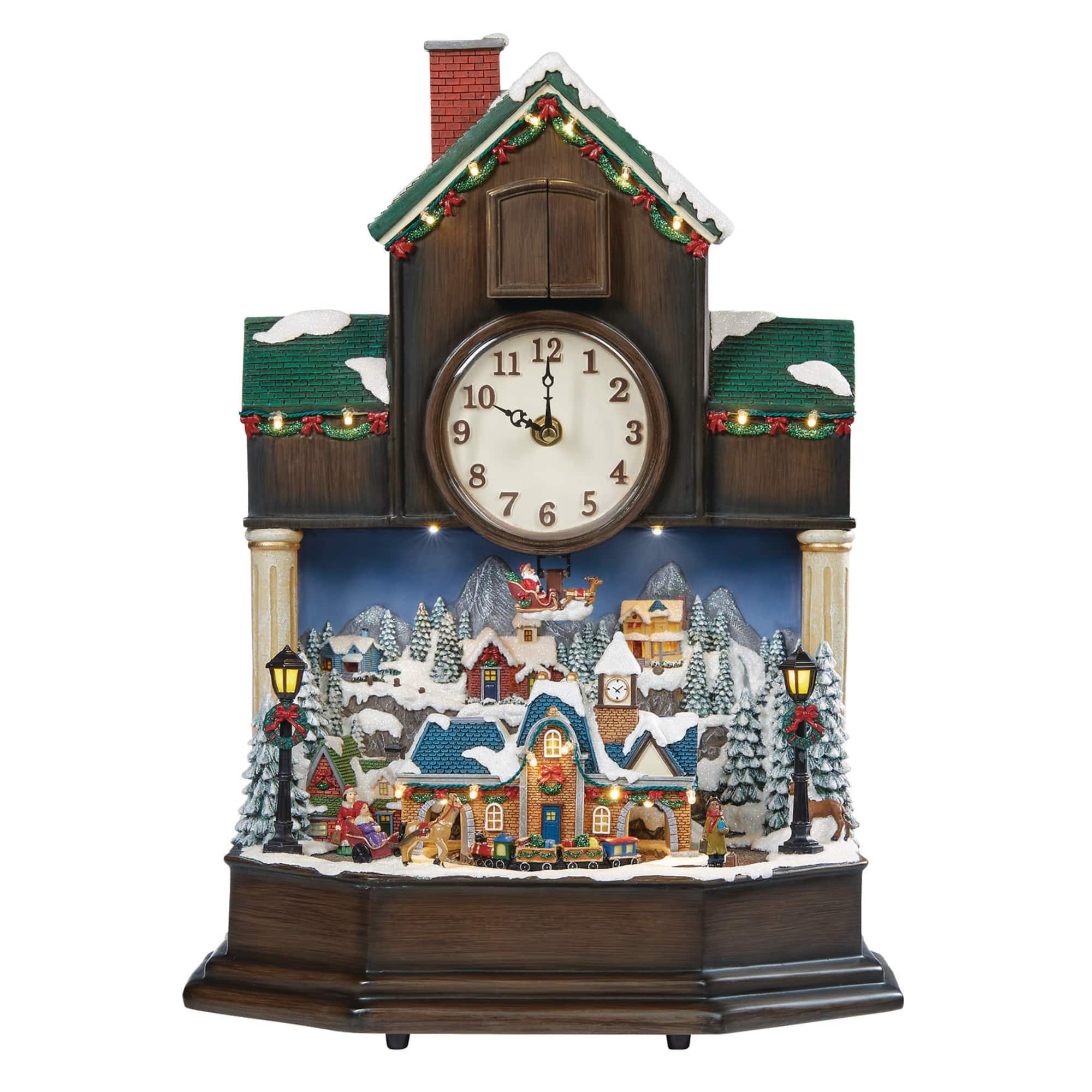 Moments in Time 16.8" Animated Cuckoo Clock Décor